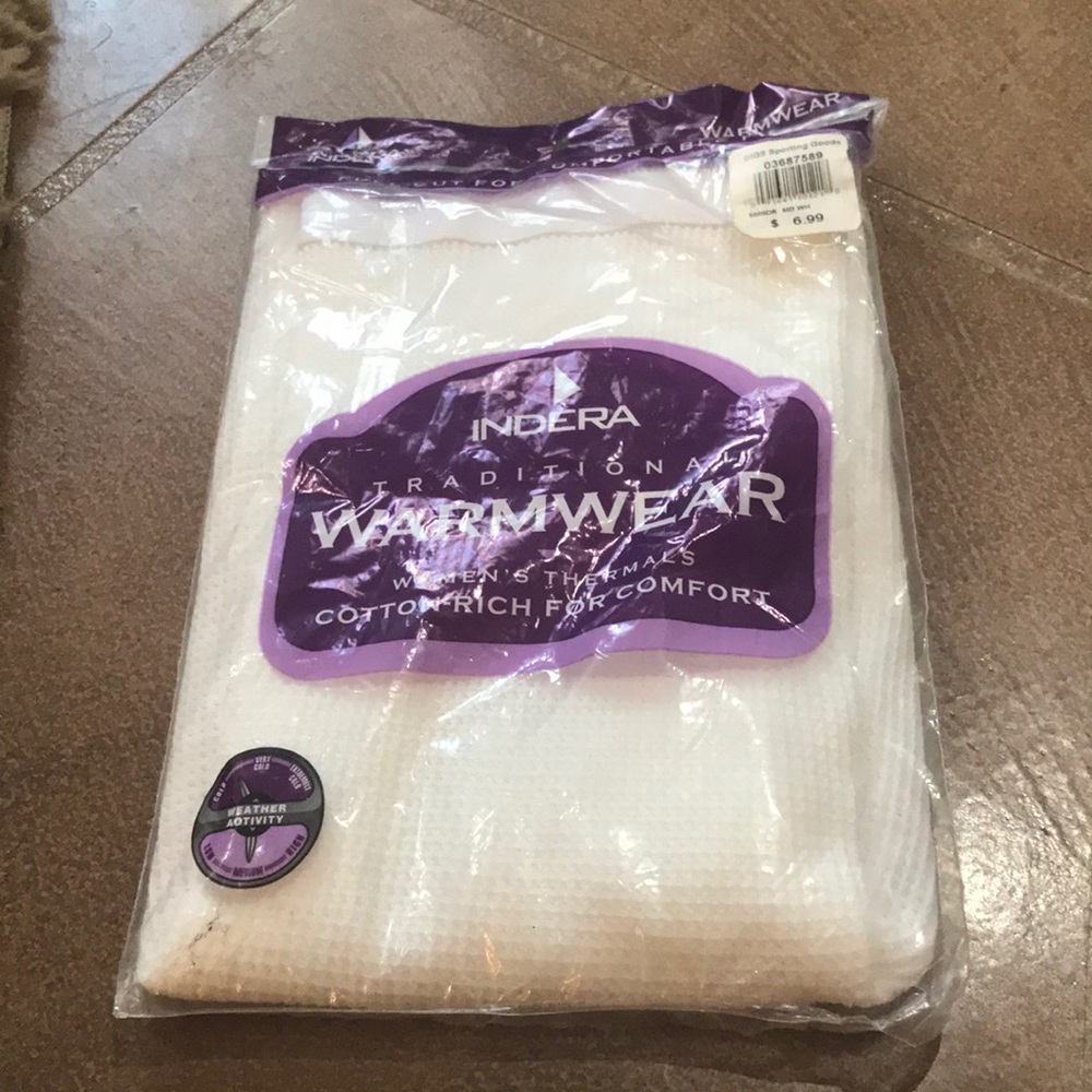 Women’s thermals cotton rich for comfort underwear